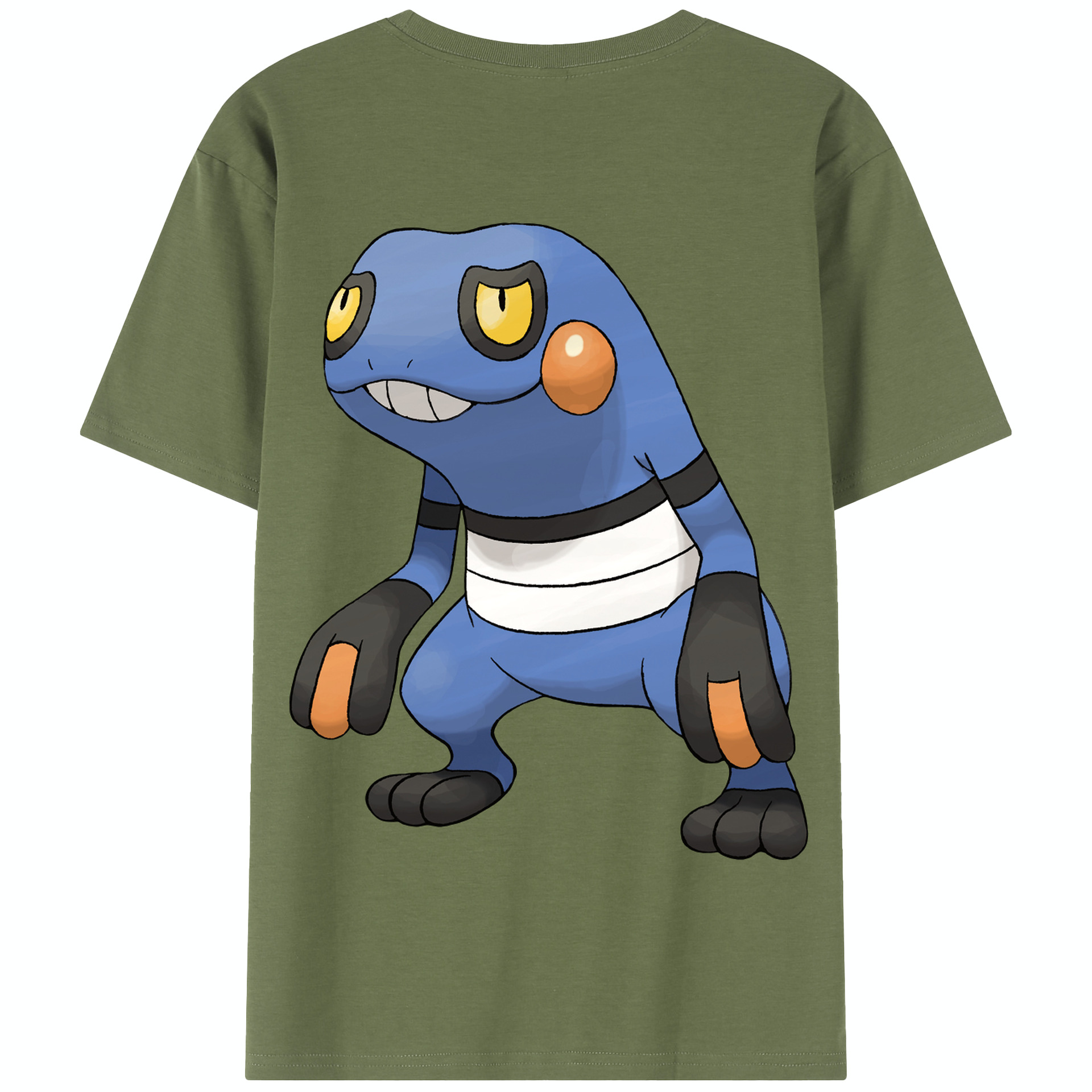 （画像用） ポケットモンスター Pokémon 綿100％半袖Tシャツ（背面プリント）